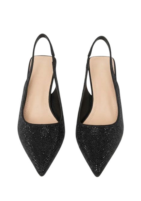 BLACK PHUKET SLINGBACK TWENTY FOURHAITCH | shoes | S0102NER62PNERO